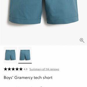 J. Crew Factory Kids' Tech Shorts - Teal